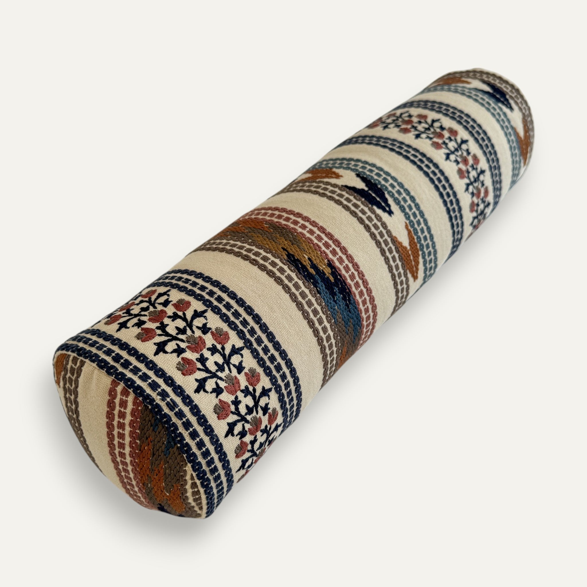 Atelier Embroidered Bolster Cushion
