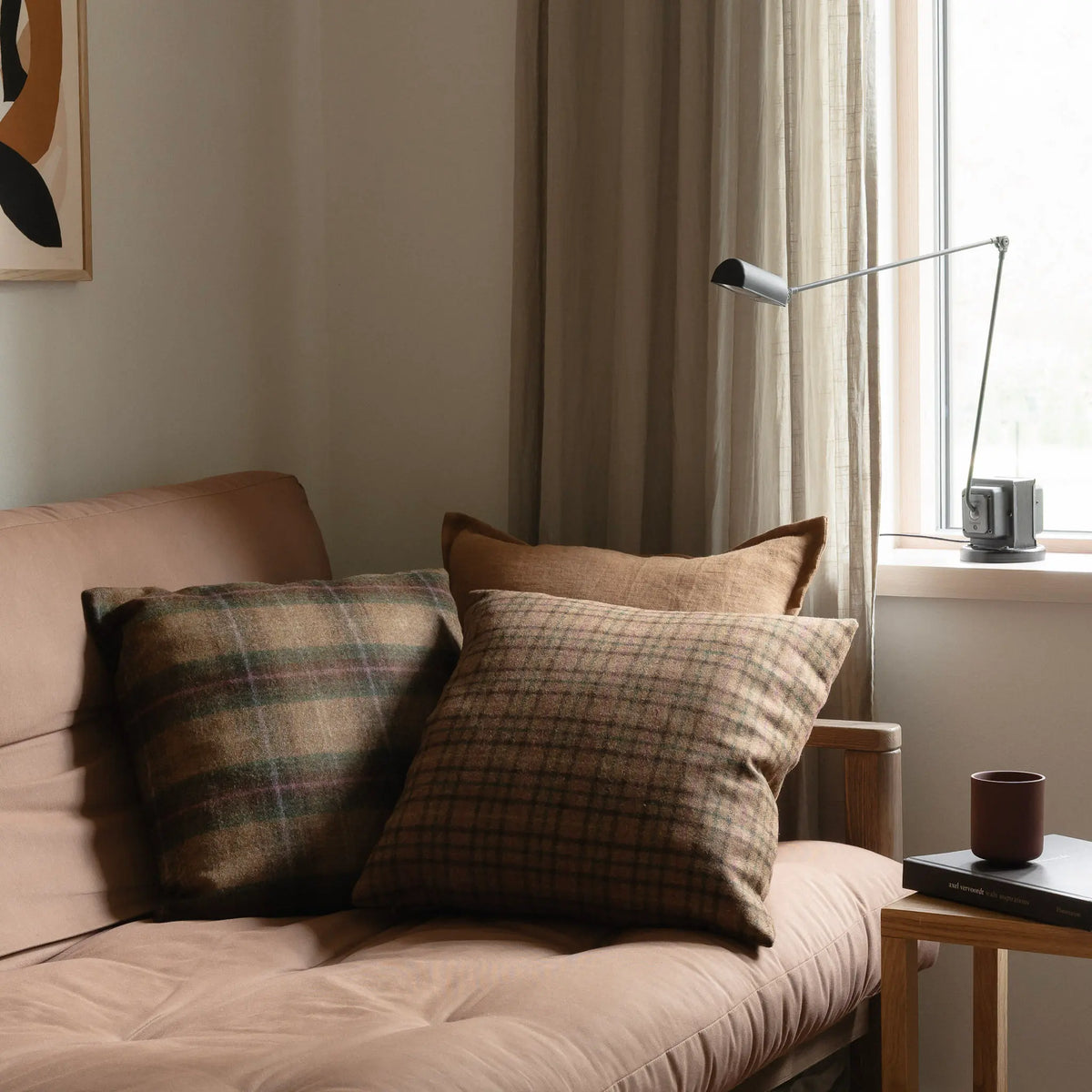 Heather Wool Cushion Cover