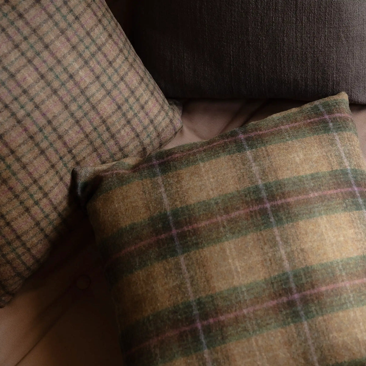 Heather Wool Cushion Cover