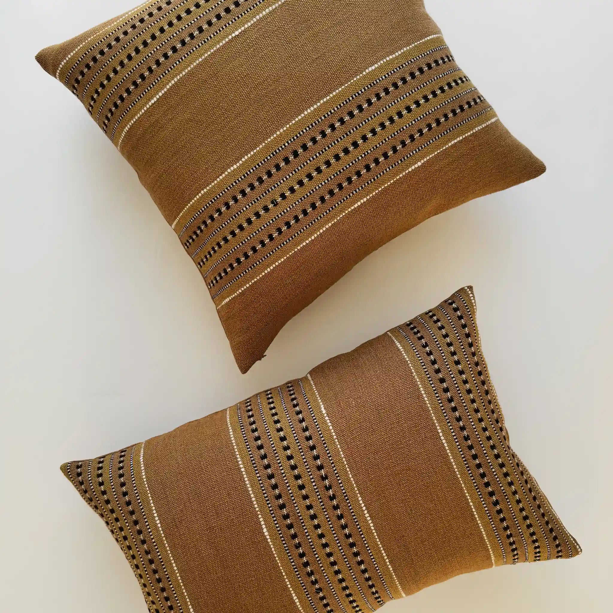Stay Awhile Square Cushion Cover – Tan