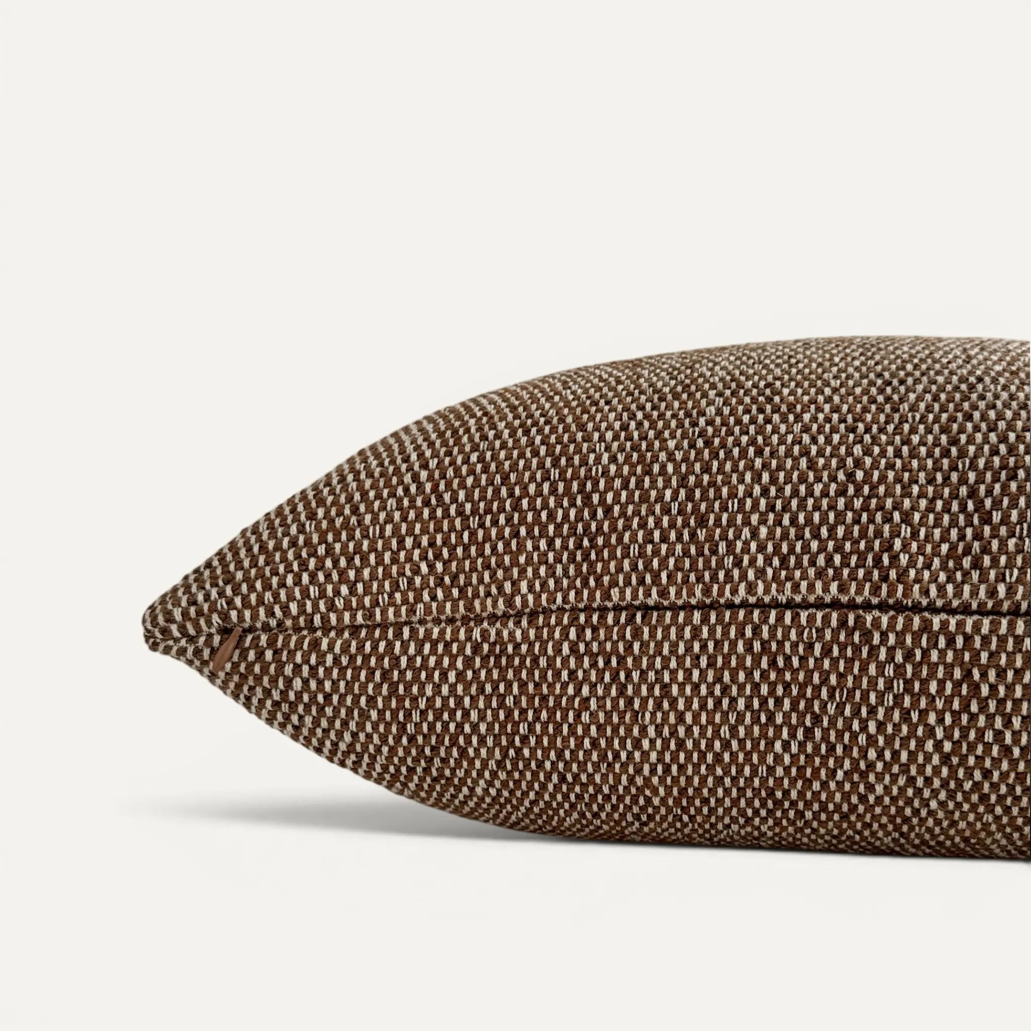 Cocoon Textured Cushion Cover – Milk Chocolate