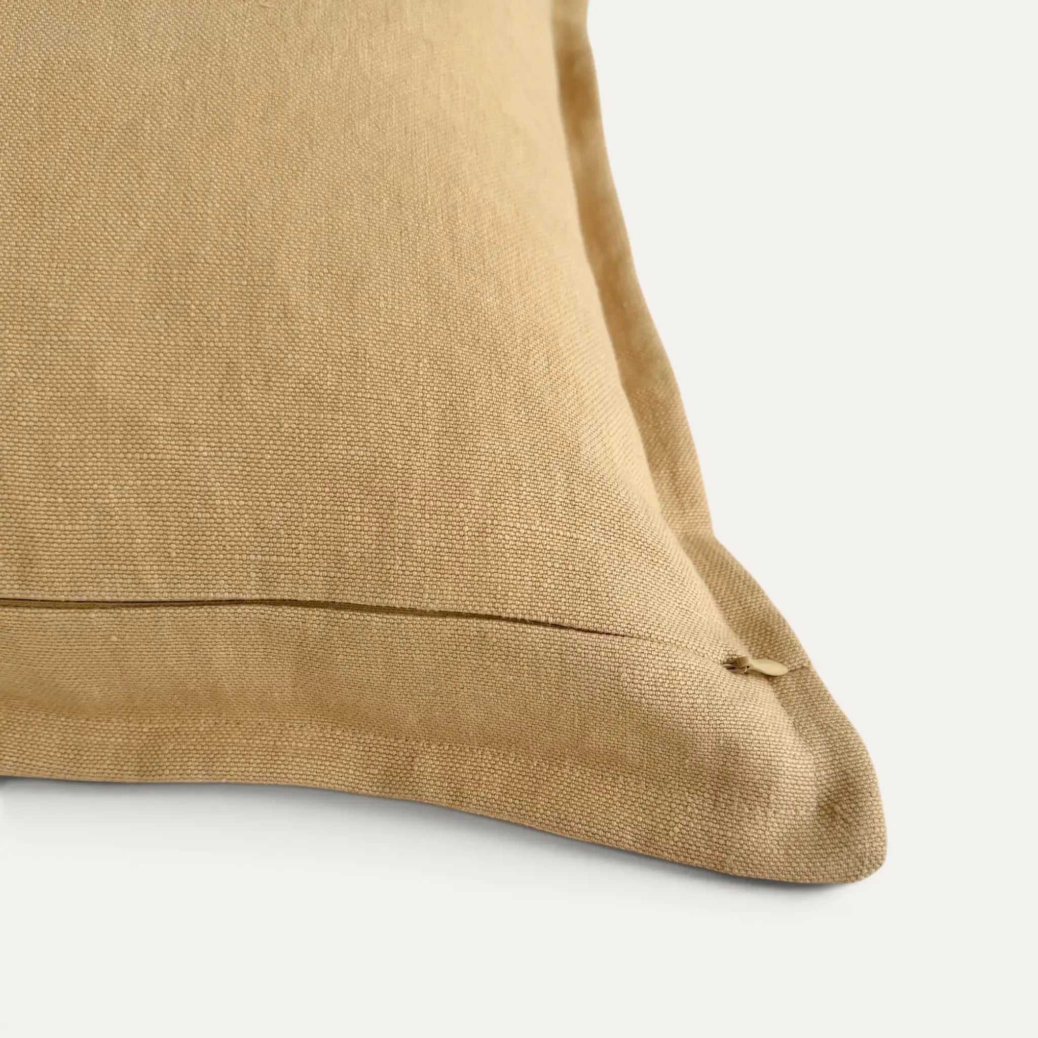 Essential Elegance Linen Cushion Cover - Butter