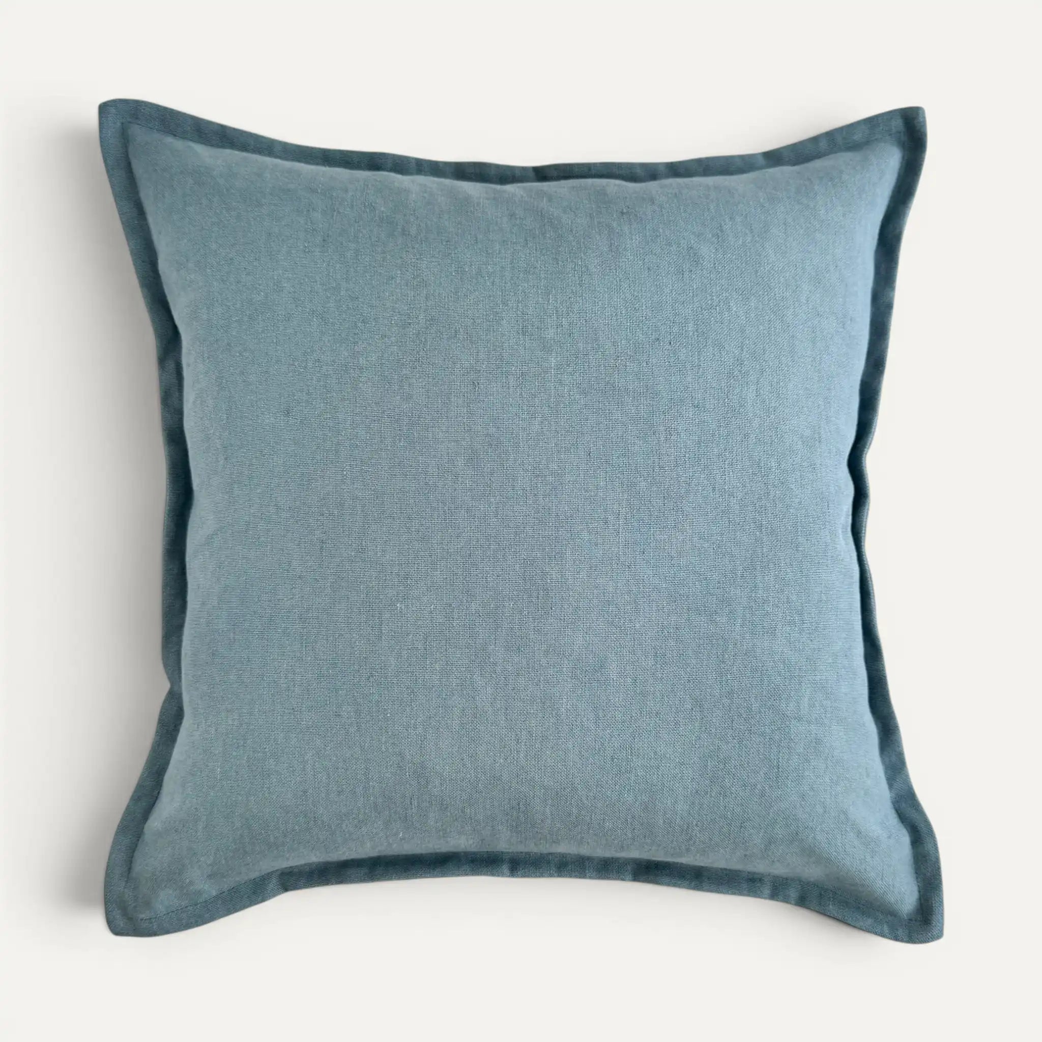 Essential Elegance Linen Cushion Cover - Sky