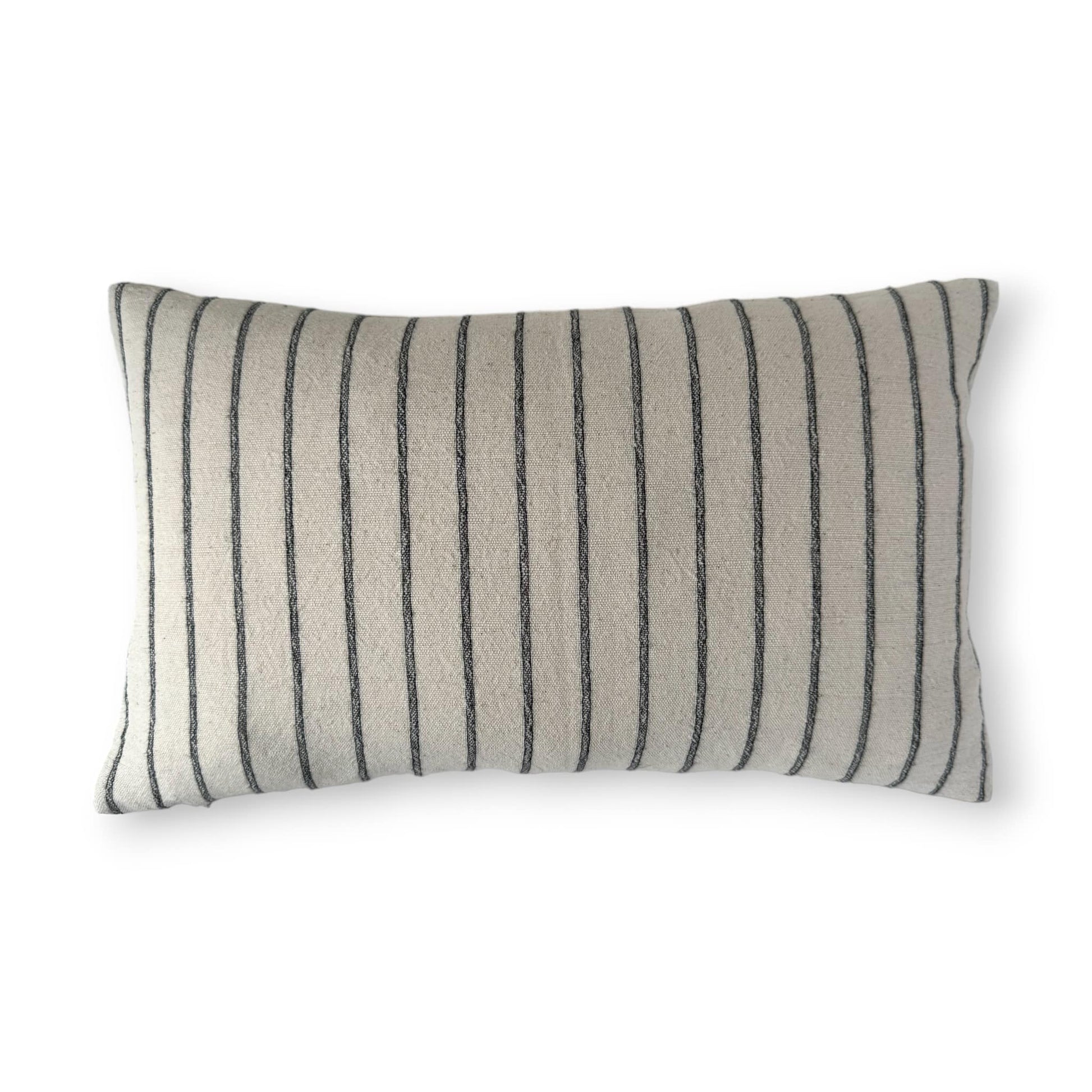 30x50 cm black stripe cushion cover