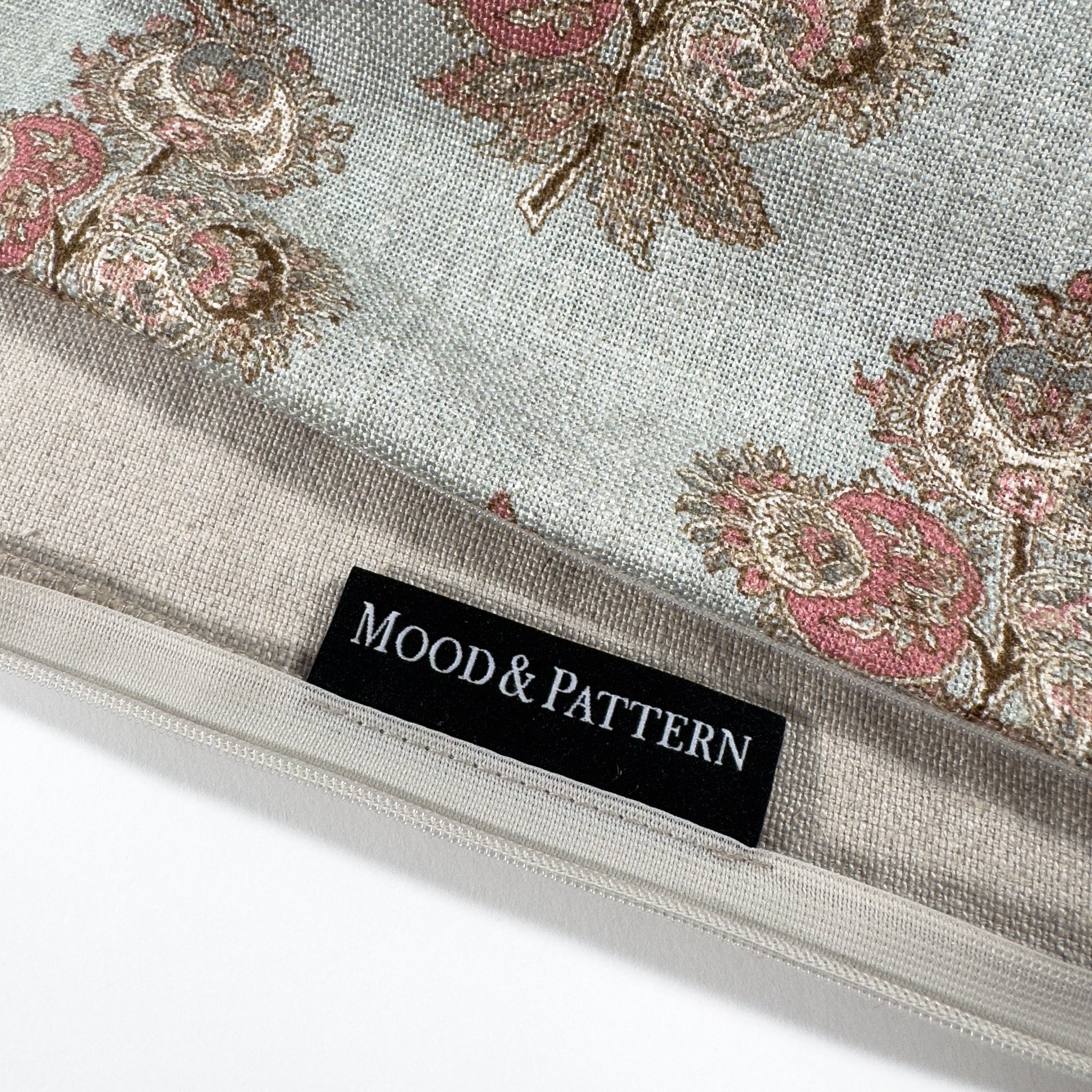 Mood & Pattern brand label detail