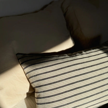 Moments Striped Linen Blend Cushion Cover