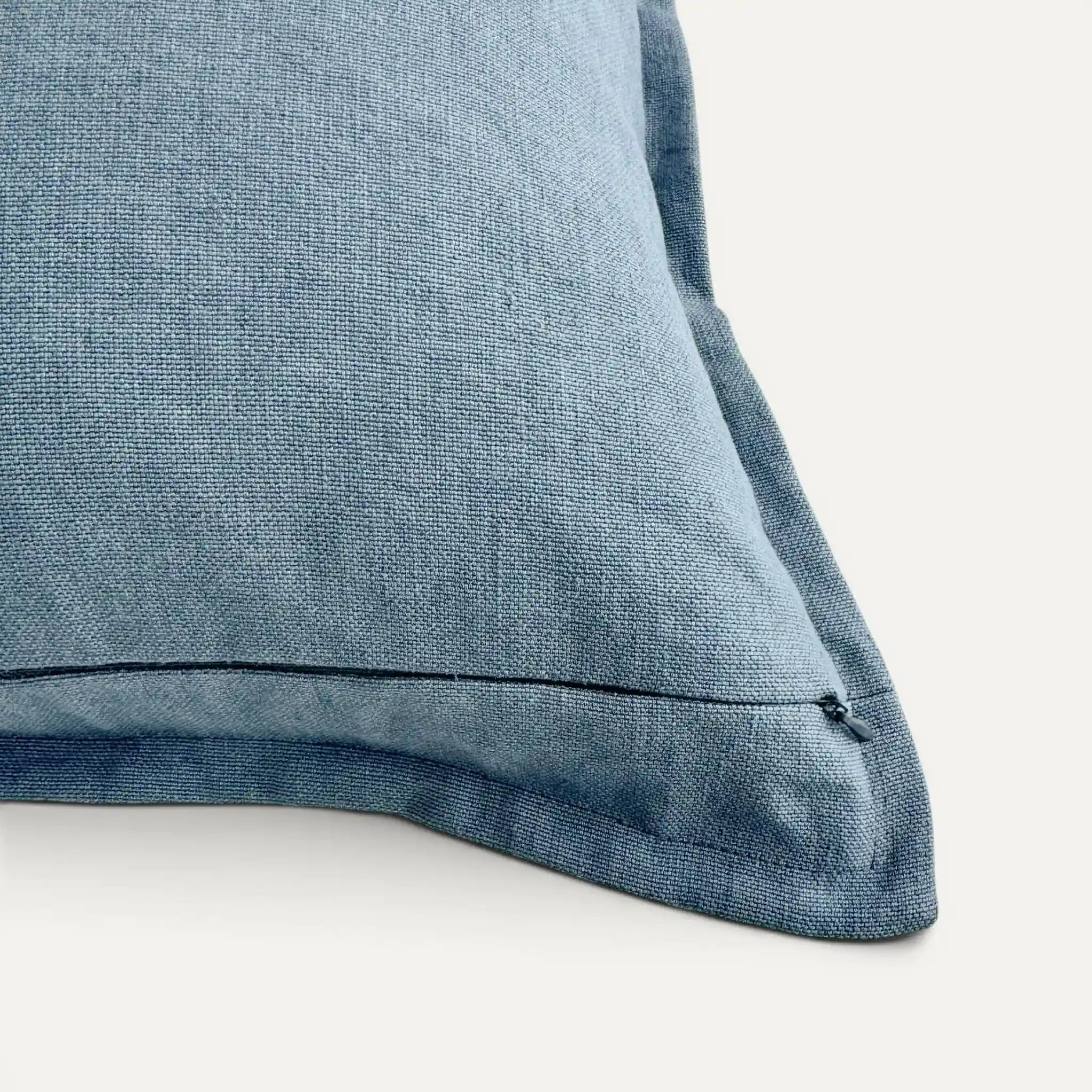 Essential Elegance Linen Cushion Cover - Sky