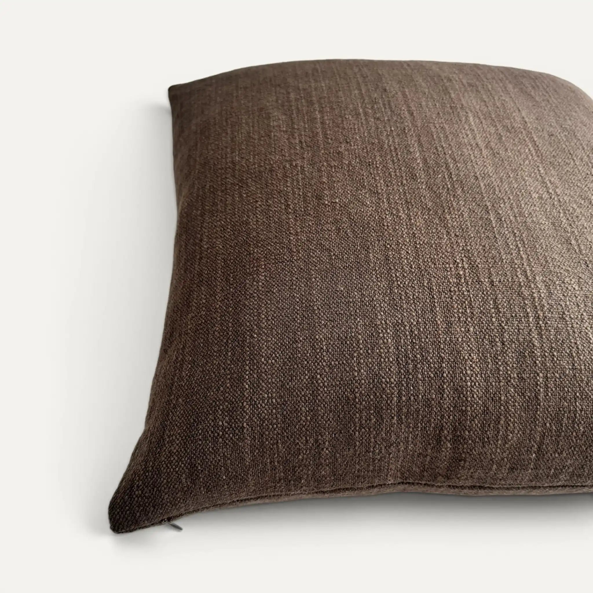Grove Textured Cushion Cover – Cacao