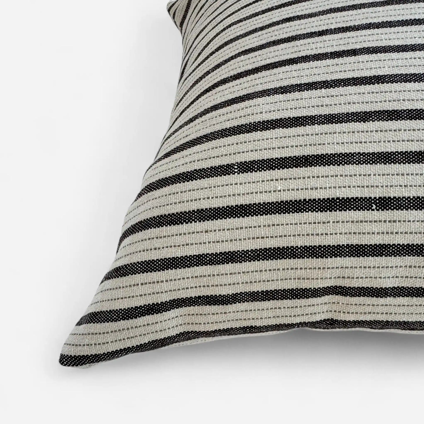 Moments Striped Linen Blend Cushion Cover