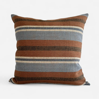 Heritage Handwoven Cushion Cover – Blue/Coco