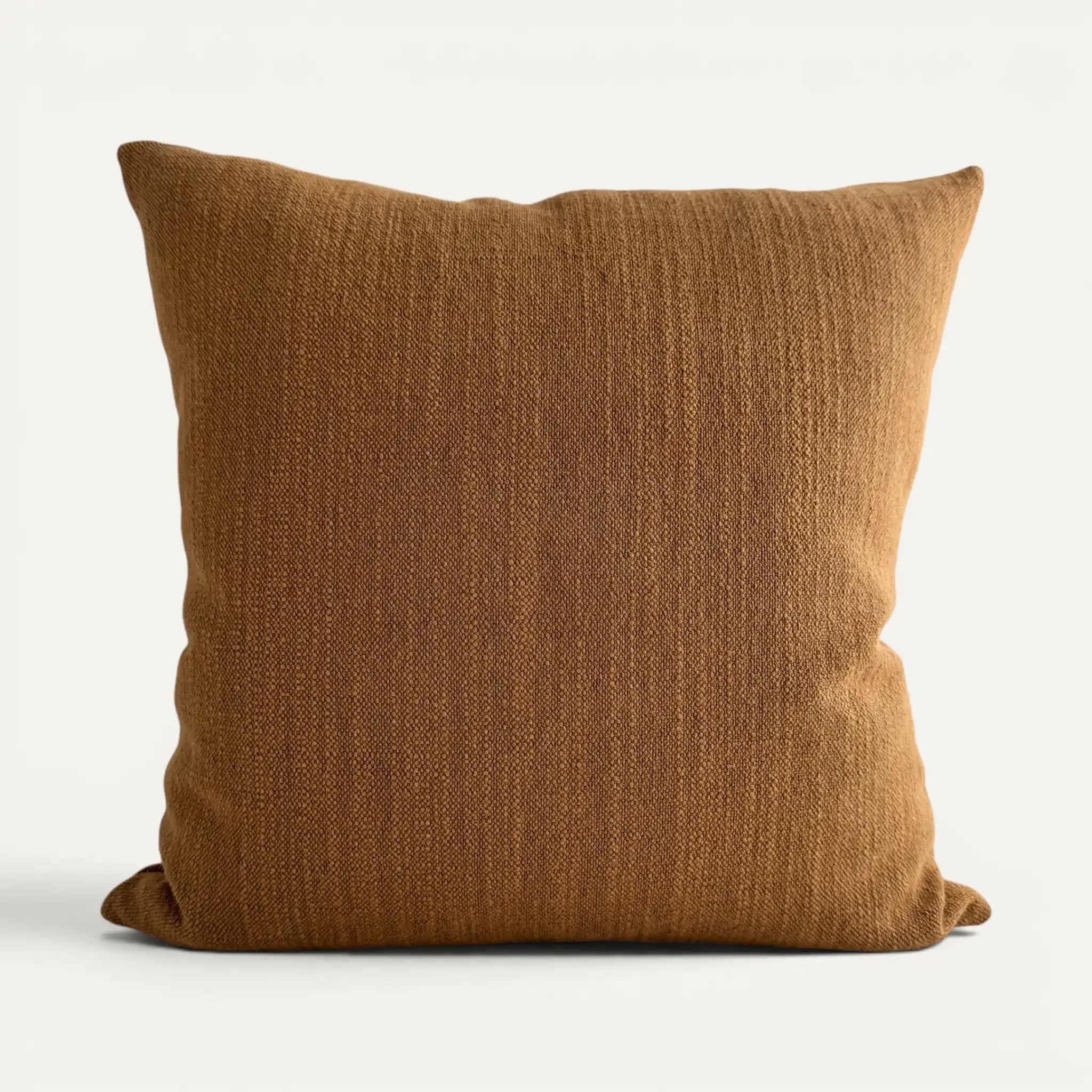 Grove Textured Cushion Cover – Cognac