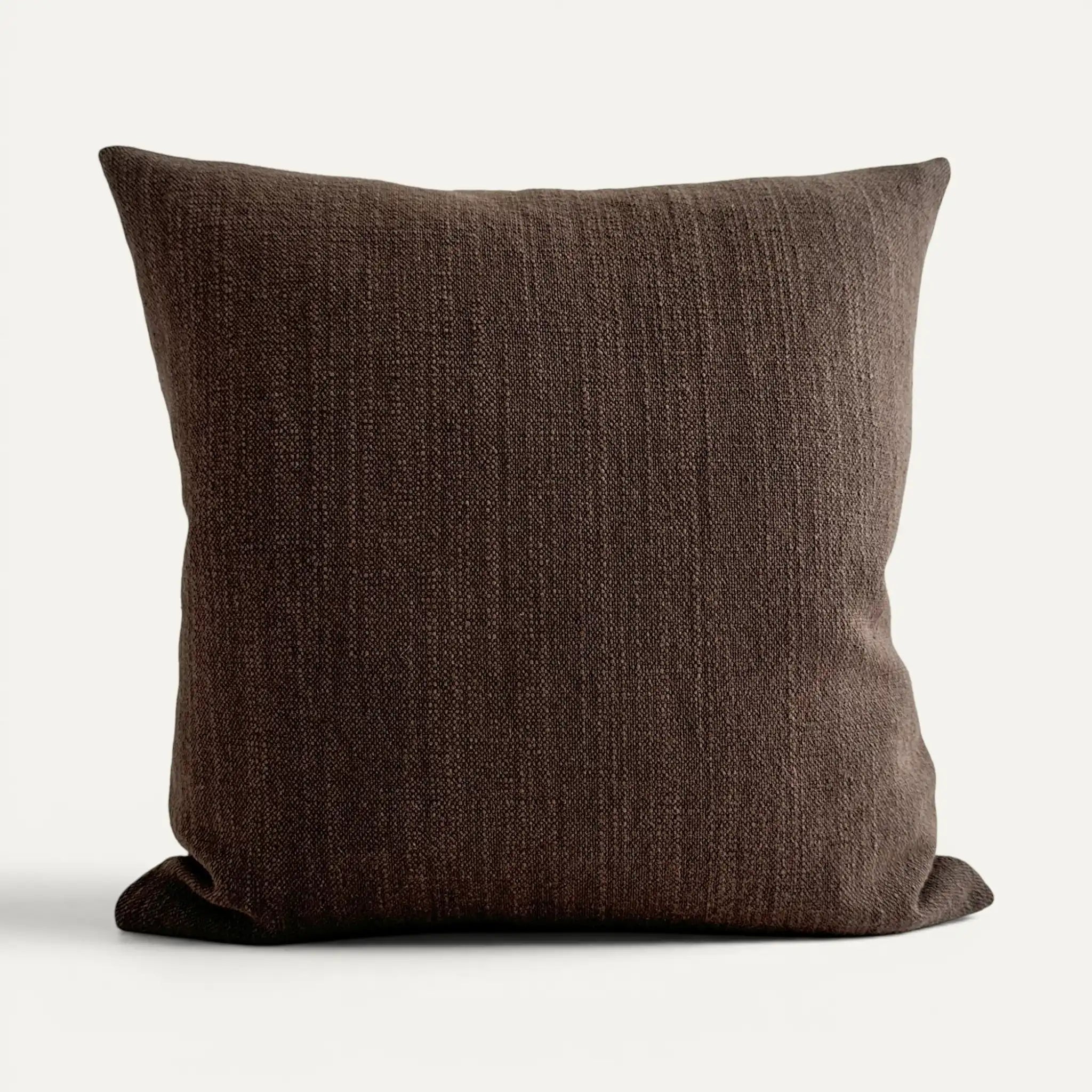 Grove Textured Cushion Cover – Cacao