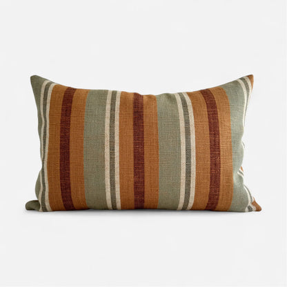 Heritage Handwoven Cushion Cover – Sage/Sienna
