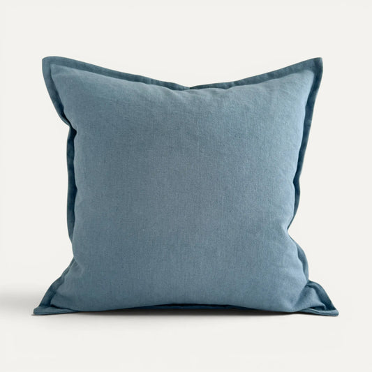 Essential Elegance Linen Cushion Cover - Sky