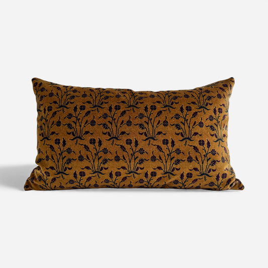 Lush Velvet Cushion Cover - Ochre