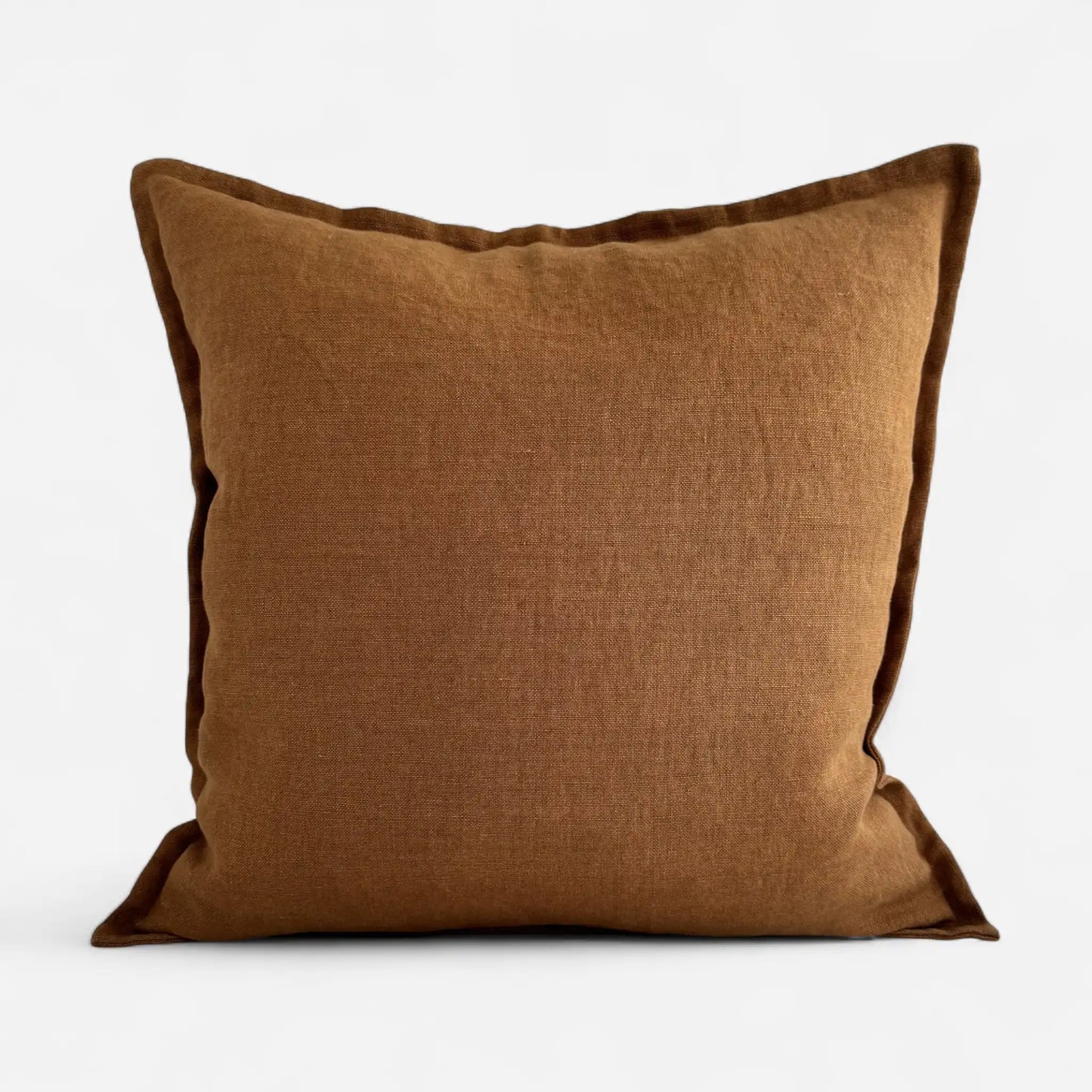 Essential Elegance Linen Cushion Cover - Tan